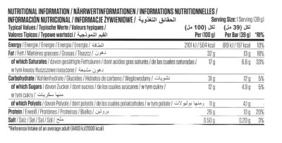 Applied Nutrition Protein Wafer Bar Milk Chocolate Peanut Flavor - Image 2