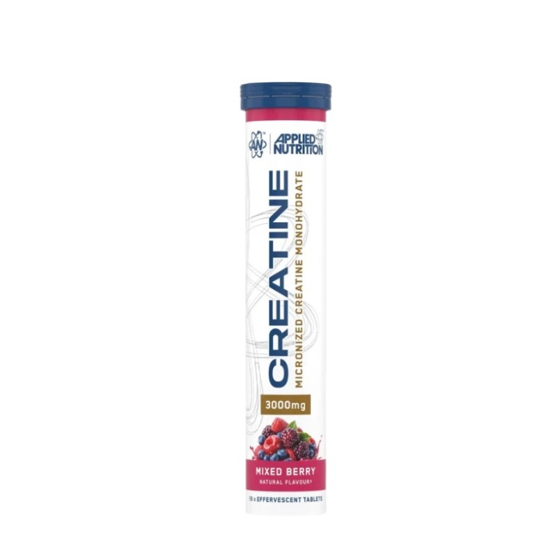 mixed Applied Nutrition Micronized Creatine Monohydrate - 16 Effervescent Tablets Mixed Berry Flavor - Image 1