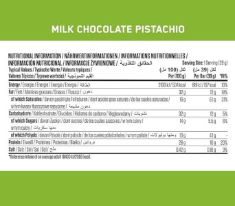 Applied Nutrition Protein Wafer Bar Chocolate & Pistachio Flavor - Image 2