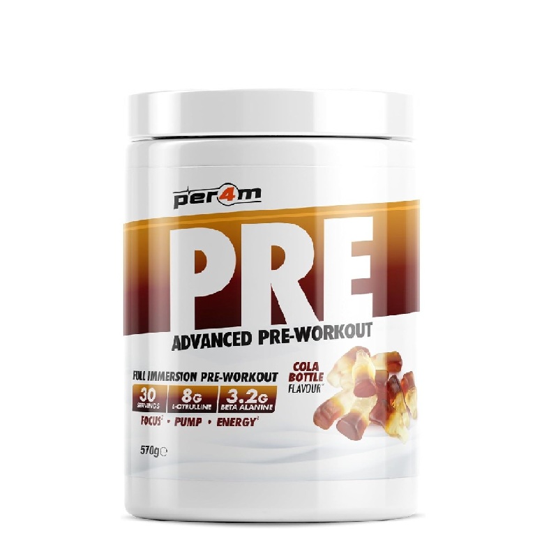 pre cola Per4m Pre Workout Powder Cola Bottle Flavor - Image 1