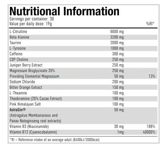 Per4m Pre Workout Powder Strawberry Lime Flavor - Image 2