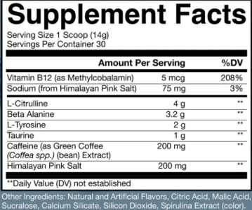 Essential Pre-Workout Orange Flavor 30 Servings - Image 2
