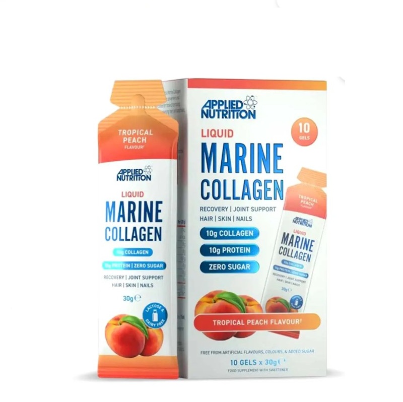 tropical Applied Nutrition Liquid Marine Collagen Tropical Peach Flavor - Image 1