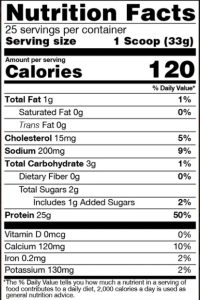 BUM Itholate Protein Vanilla Oatmeal Cookie Flavor - Image 2